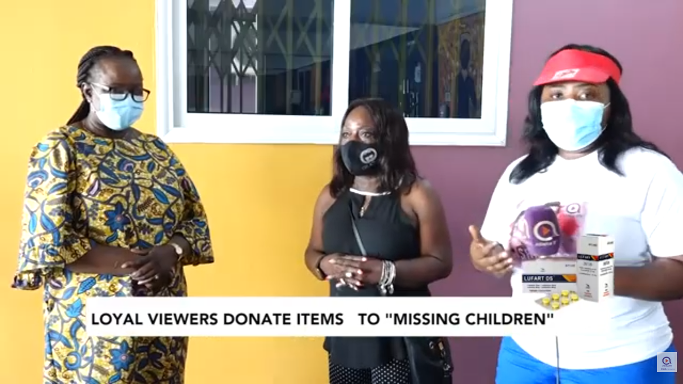 Madam Clarissa Sarkodee Addo Addy Donates to the missing children.